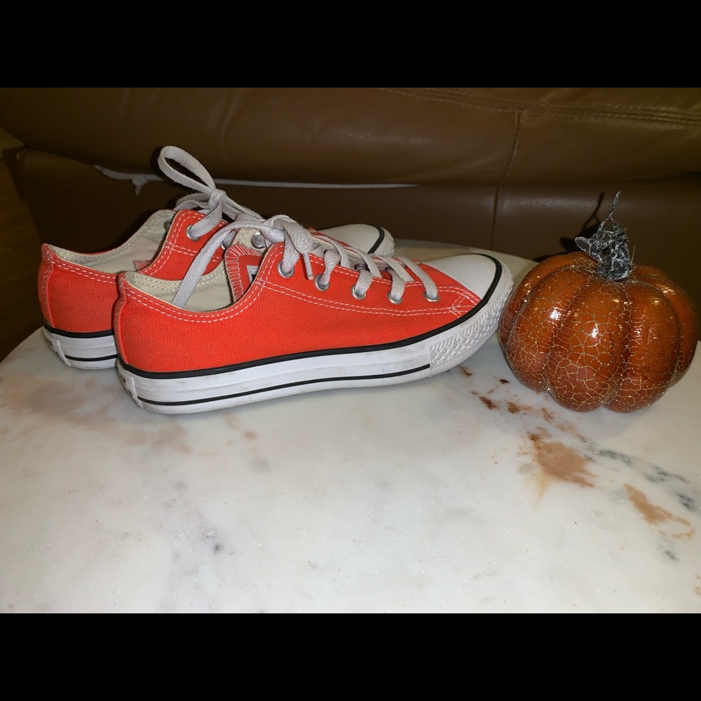 Orange converse